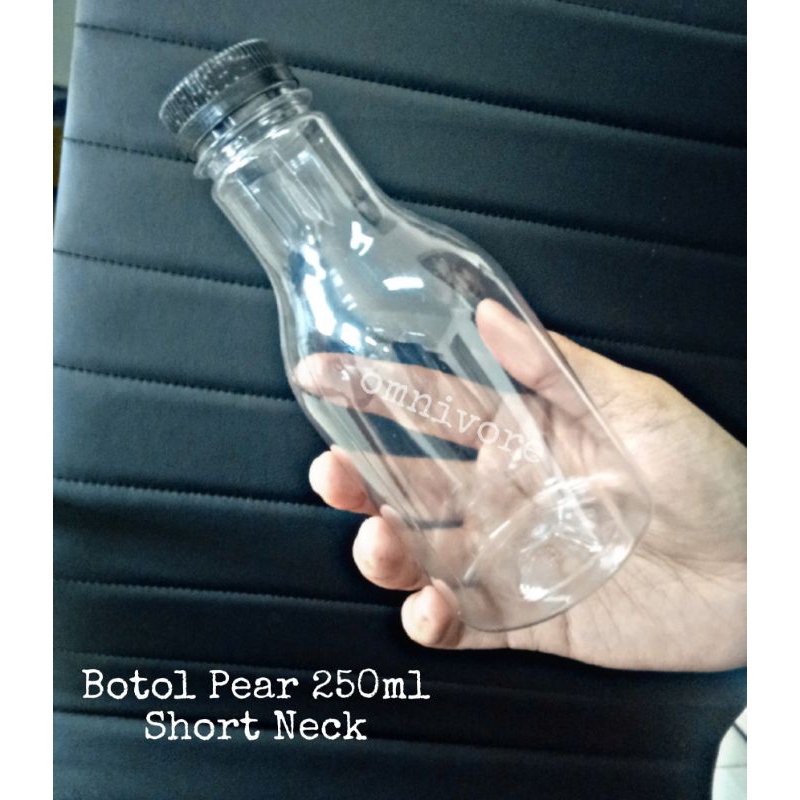 Jual Botol Pear/Pir 250ml (isi 25pcs plus Tutup) | Shopee Indonesia