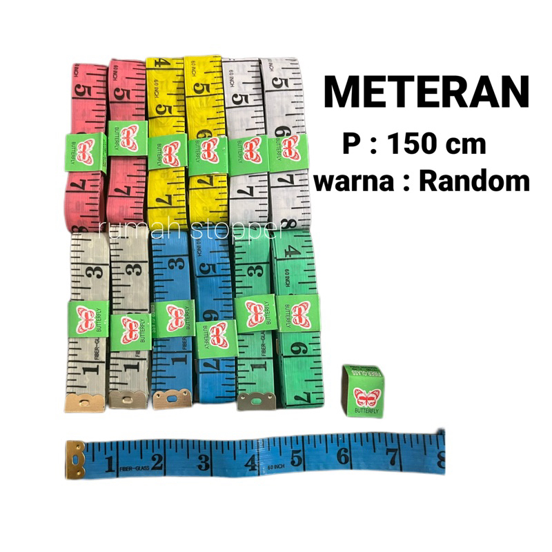 Jual Meteran warna warni / Meteran Pakaian / Meteran | Shopee Indonesia