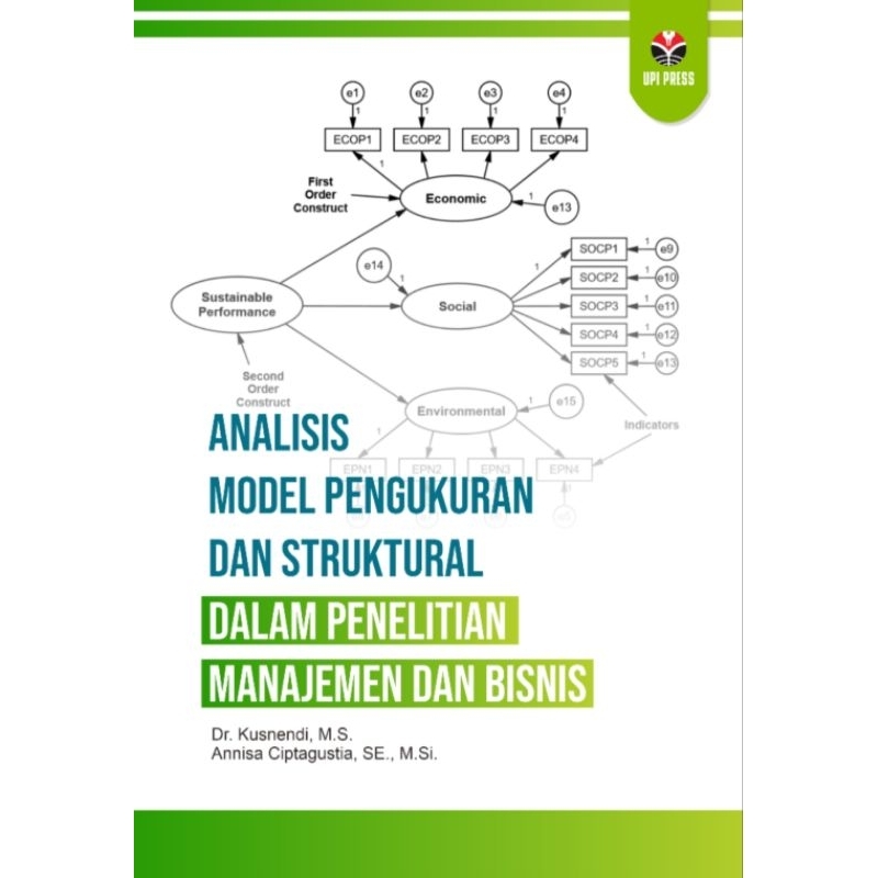 Jual Buku Original: Analisis Model Pengukuran Dan Struktur Dalam ...