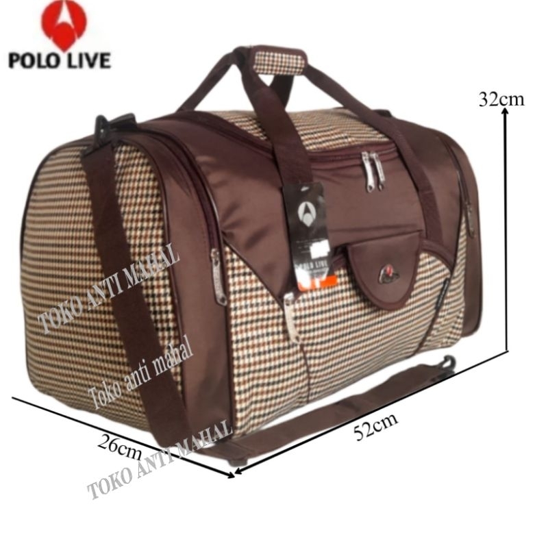 Jual Tas Pakaian Travel Bag Polo Live Tas Mudik Jumbo Shopee Indonesia