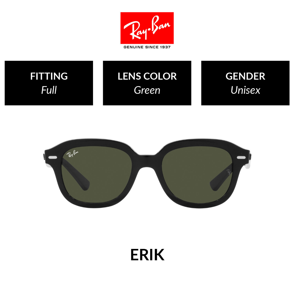 Jual RAY-BAN Erik | RB4398F 901/31 | Full Fitting Jual RAY-BAN Erik | RB4398F 901/31 | Full Fitting