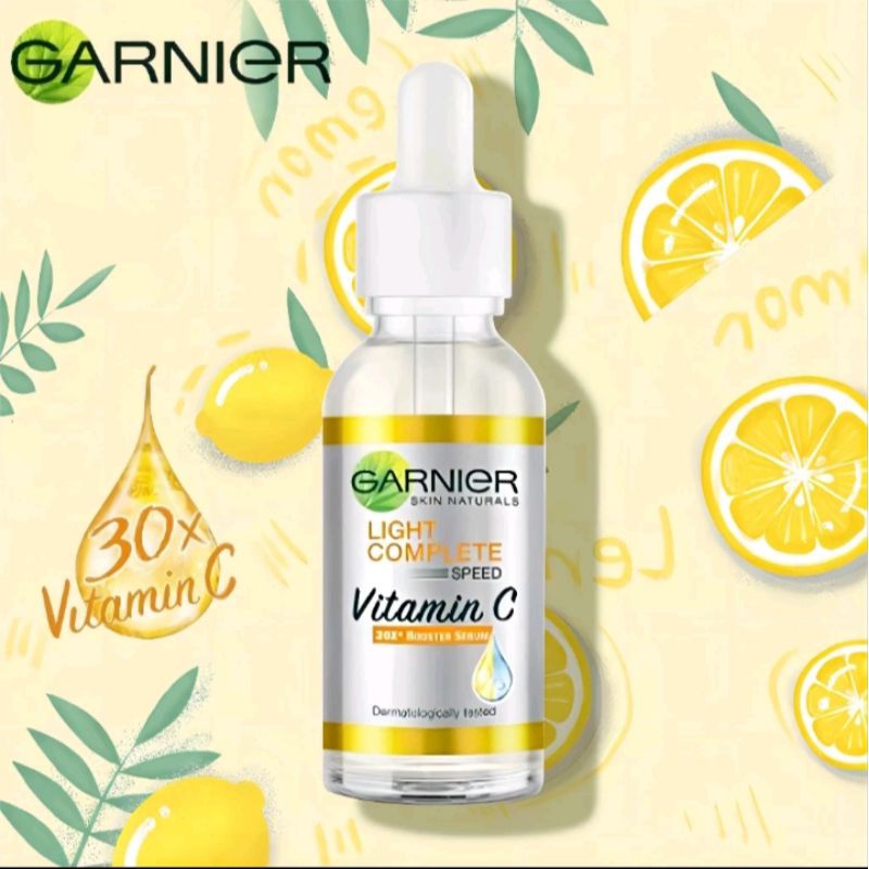 Jual Garnier Bright Complete Overnight Vitamin C Serum 30 ml Serum
