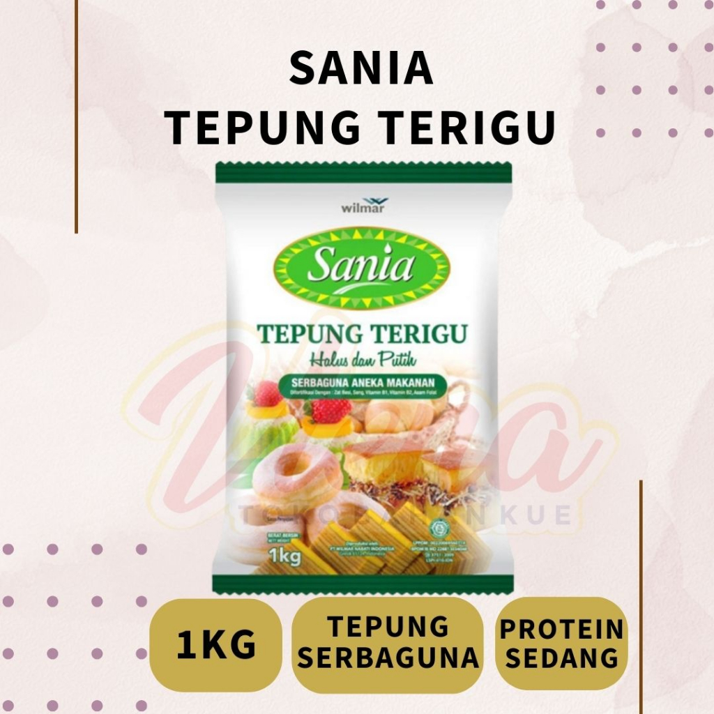 Jual Sania Tepung Terigu 1kg Shopee Indonesia 