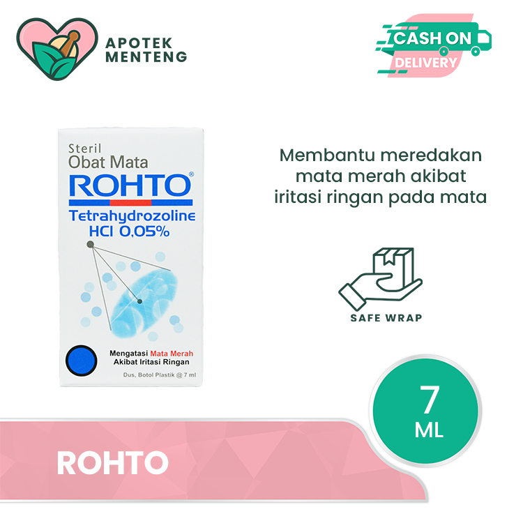 Jual Rohto - Obat Tetes Mata Merah, Iritasi Ringan, Perih, Dan Berair ...