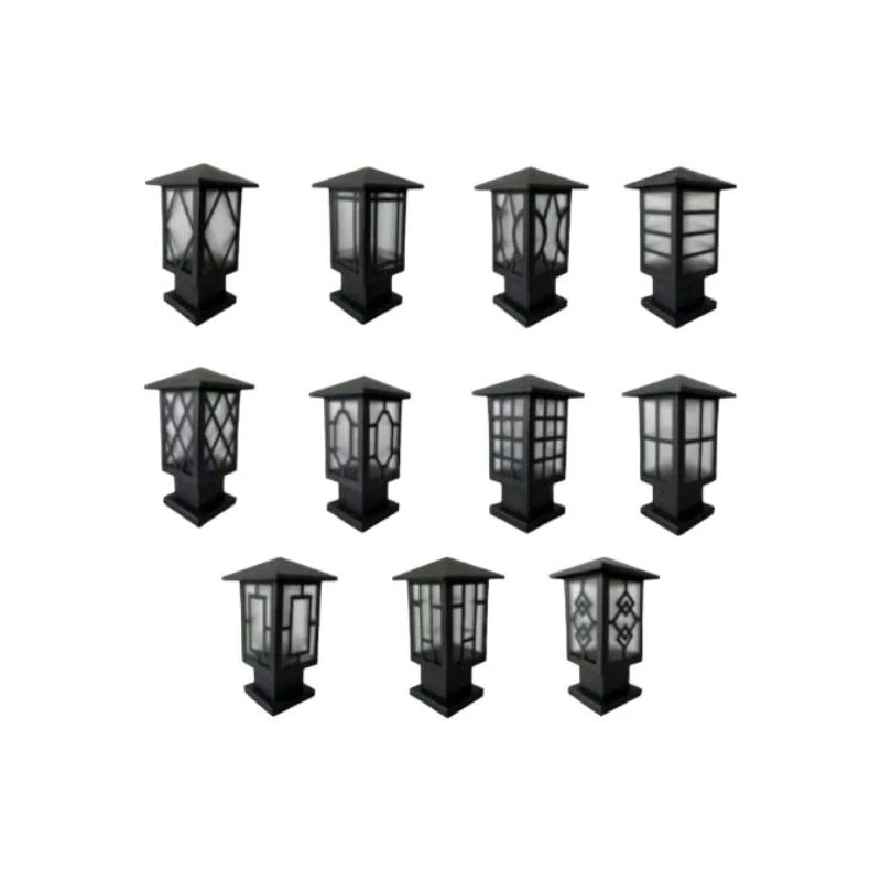 Jual lampu taman pilar pagar / lampu pagar minimalis / lampu hias taman