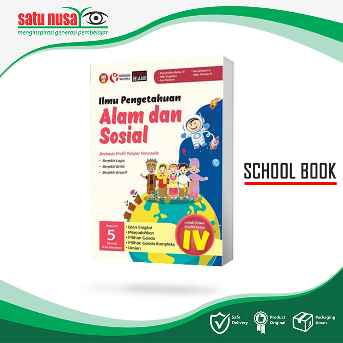 Jual Buku Ilmu Pengetahuan Alam Dan Sosial Untuk Siswa SD/MI Kelas 4 ...