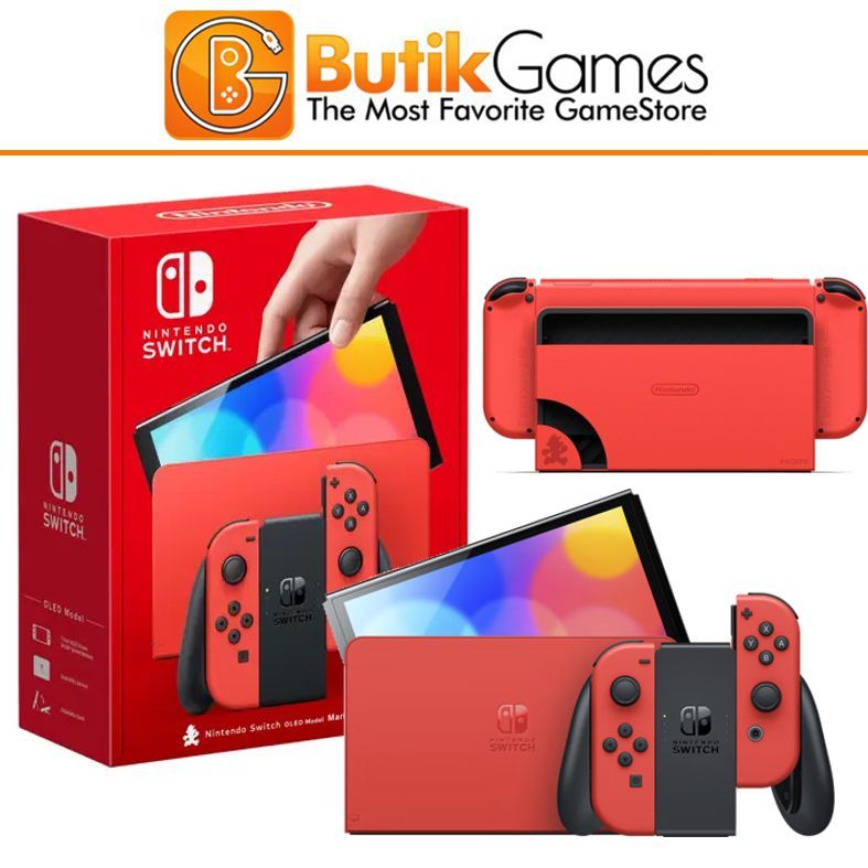 Jual Nintendo Switch OLED Mario Red Edition | Shopee Indonesia