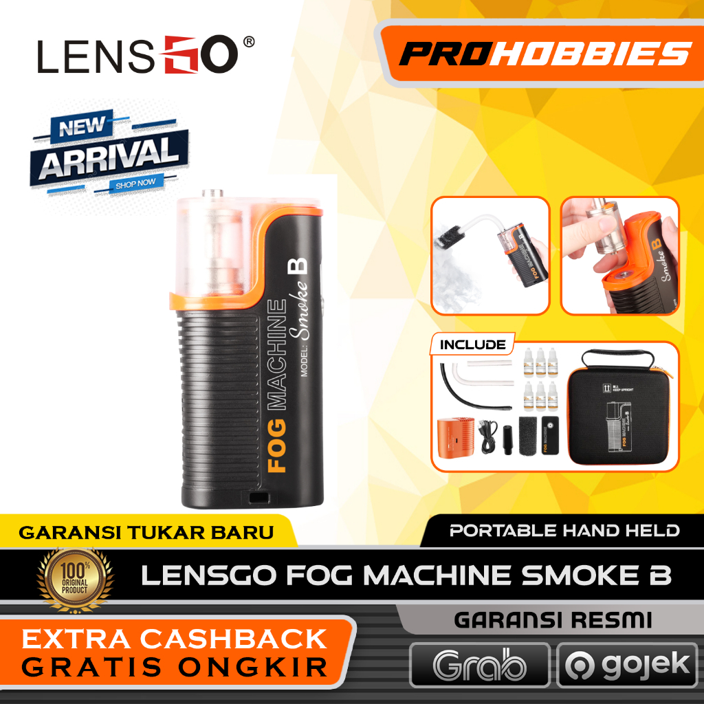 Jual Lensgo Smoke B 40W Portable Hand Held Fog Machine Mesin Asap ...