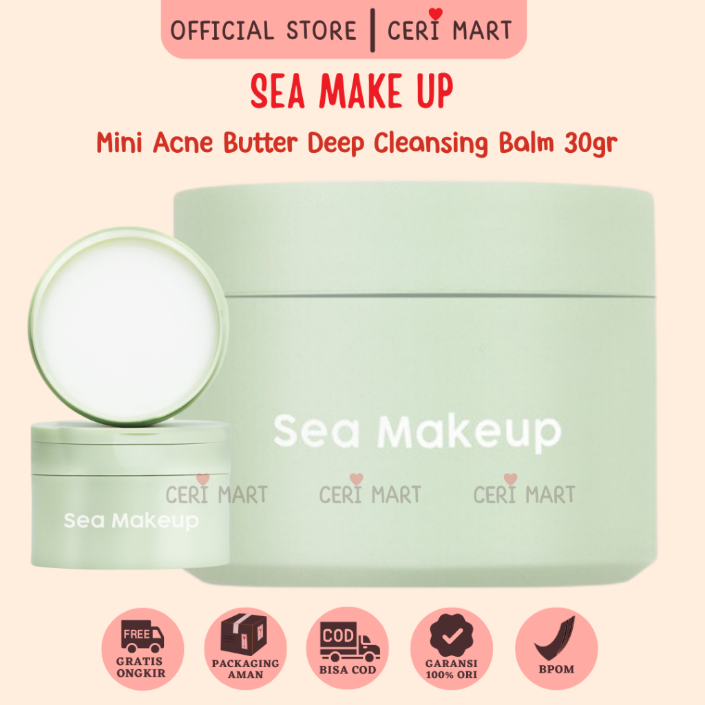 Jual Sea Makeup Cleansing Balm Pembersih Make Up Remover Kulit