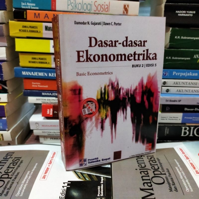 Jual Dasar-Dasar Ekonometrika Edisi 5 Buku 2 By Damodar N. Gujarati ...