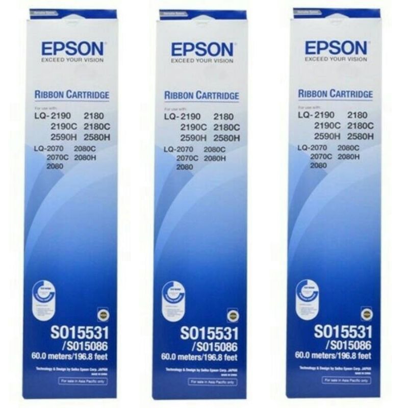 Jual Pita Printer Epson LQ 2190 / LQ 2180 Ribbon Cartridge | Shopee ...