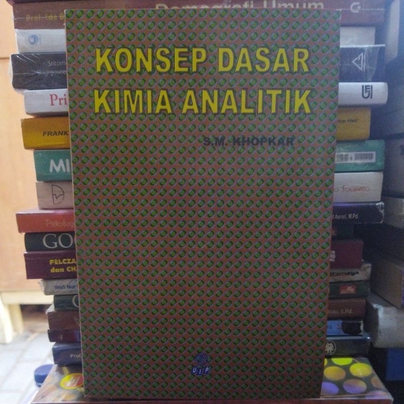 Jual Konsep Dasar Kimia Analitik Khopkar Shopee Indonesia