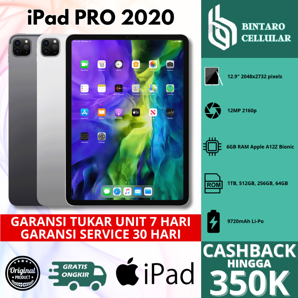 Jual IPad Pro 2018 Terlengkap & Harga Terbaru November 2023