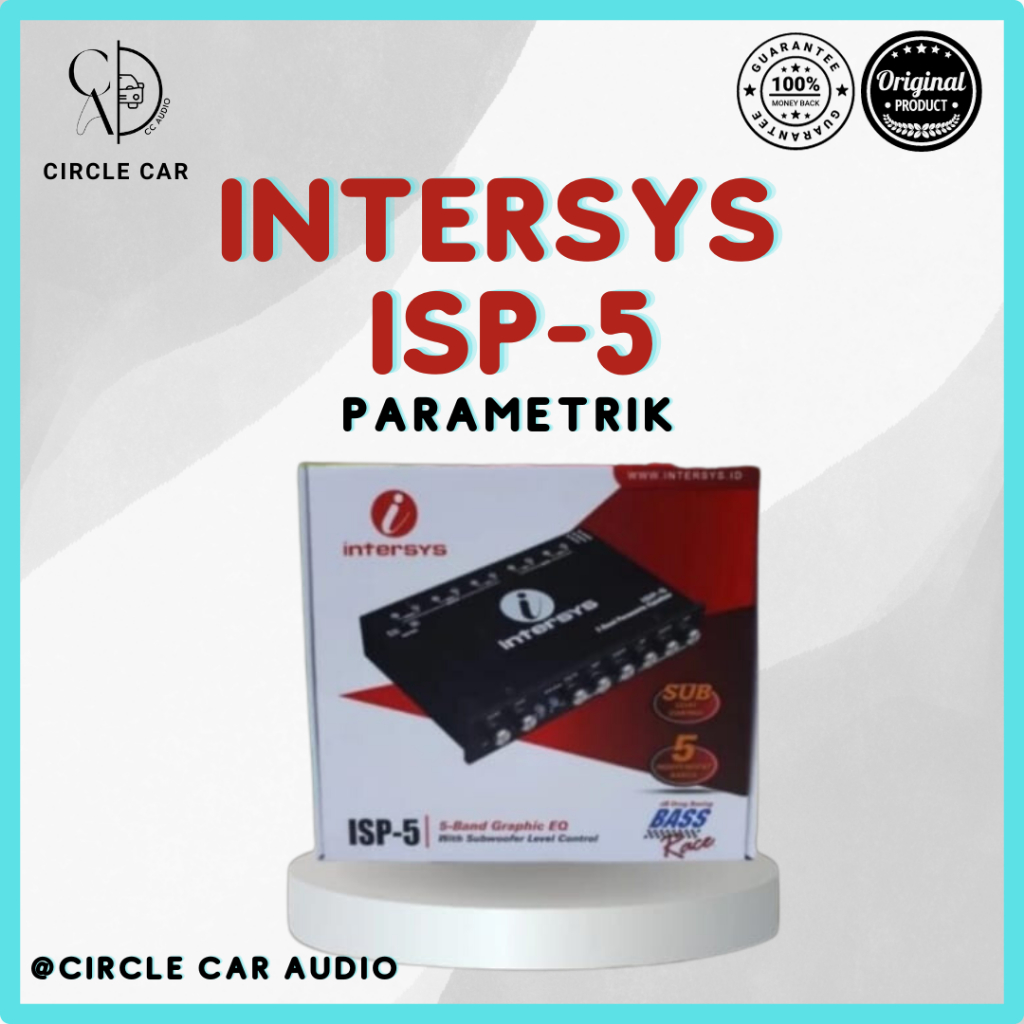 Jual PARAMETRIC EQUALIZER 7 BAND INTERSYS ISP-8 ORI | Shopee Indonesia