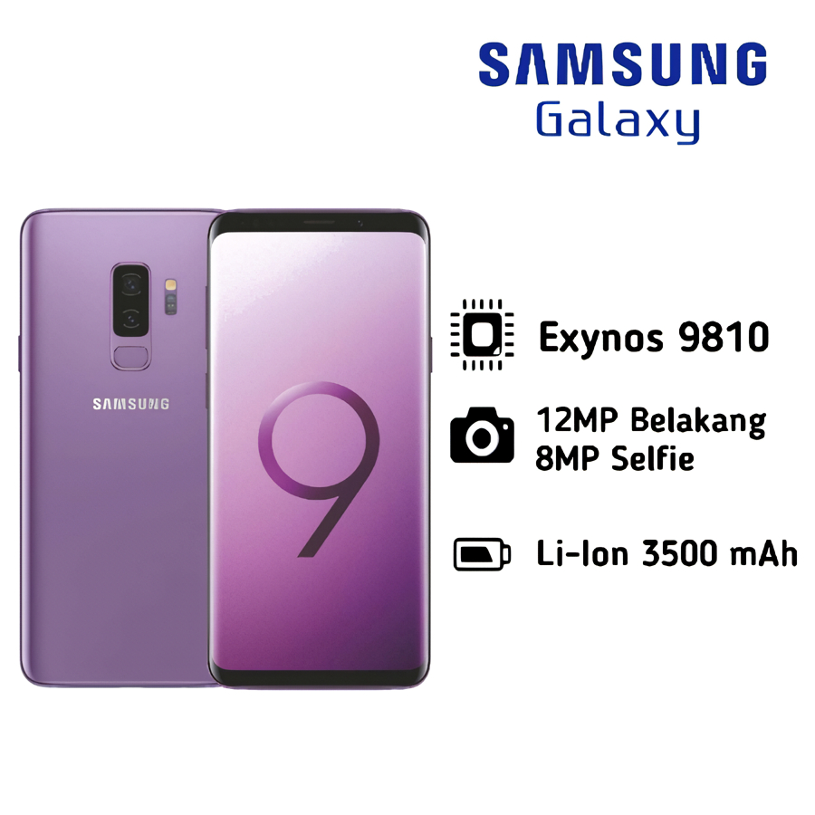 Jual SAMSUNG GALAXY S9+ PLUS DAN S9 RAM 4GB INTERNAL 64GB // SECOND ...