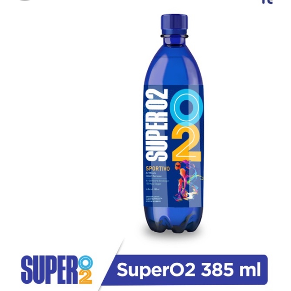 Jual Air Oksigen Super O2 100ppm oxygen Dus/Karton Isi 24 Botol ...