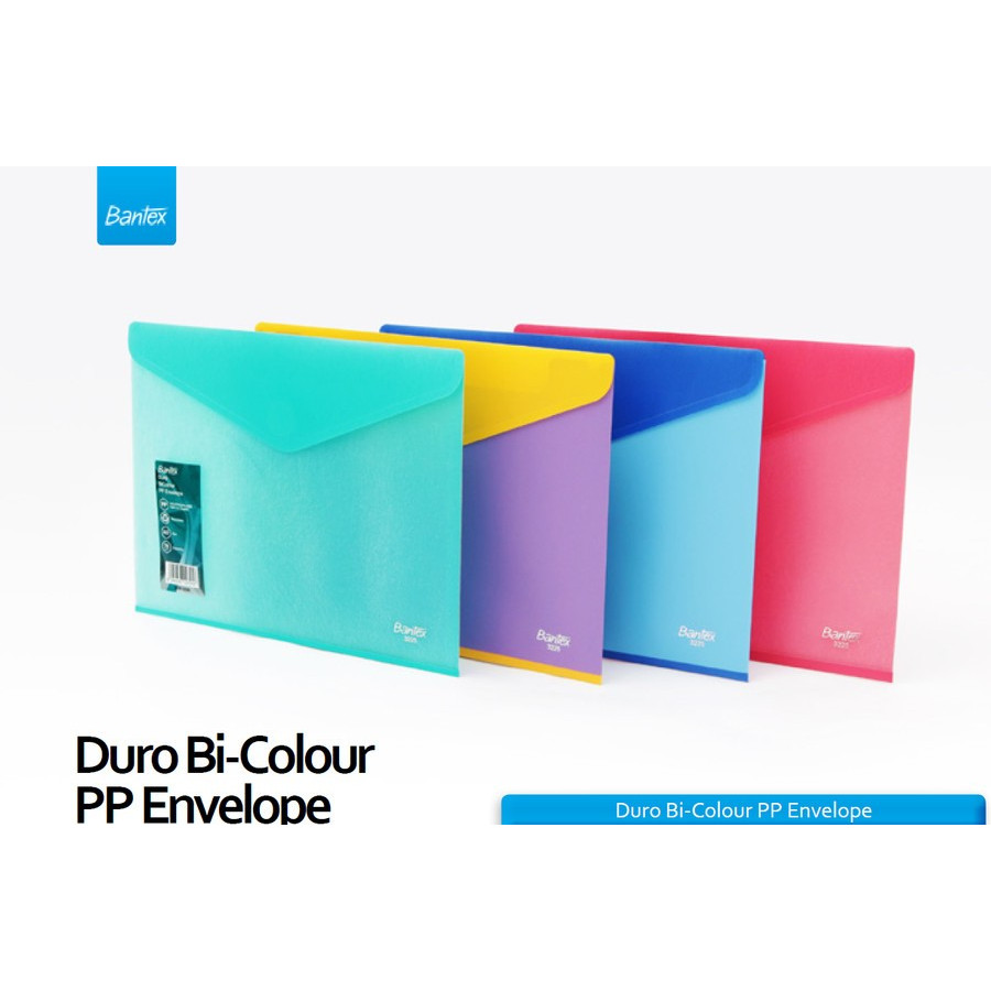 Jual Bantex 3225 Envelope / Smart pocket Duro Bi-Colour PP Amplop ( Pcs ...