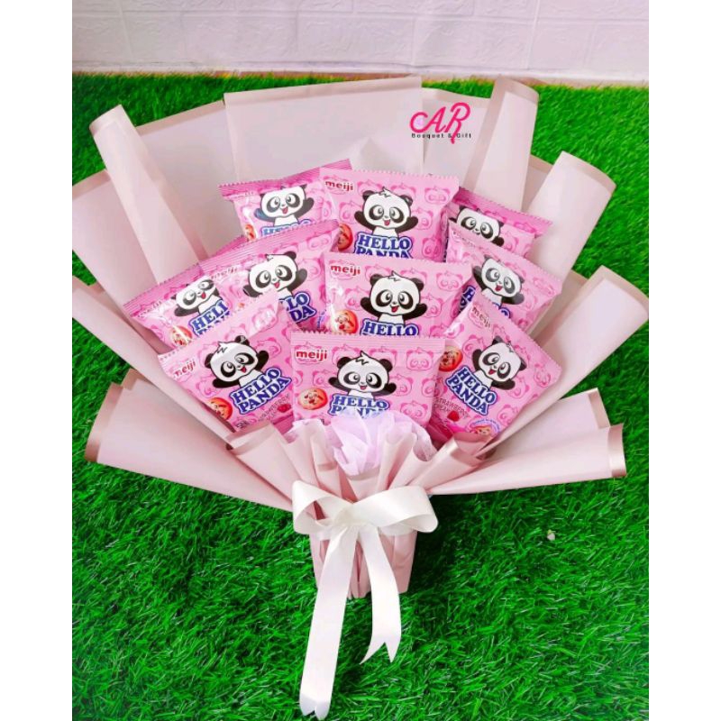 Jual Buket Snack HelloPanda (Free Kartu ucapan) | Shopee Indonesia