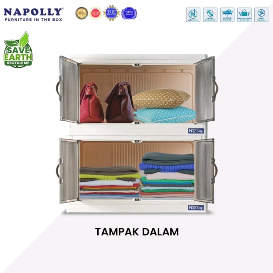 Jual LEMARI PORTABLE PORTABEL LIPAT PAKAIAN BAJU RAK BUKU KANTOR LOKER ...