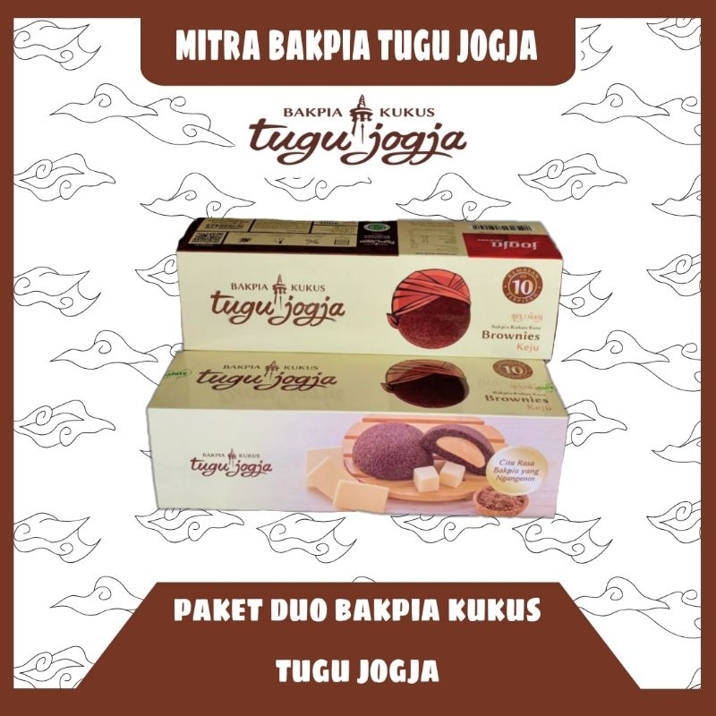 Jual Special Paket Duo Brownis Keju Bakpia Kukus Tugu Jogja Travel