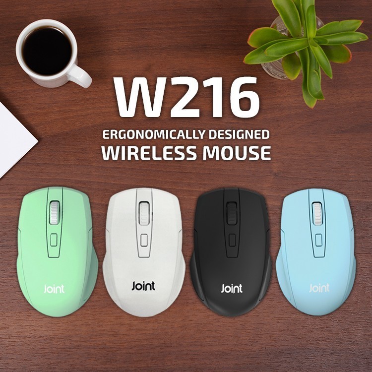 Jual Mouse Joint W216 Silent Wireless Mouse | Shopee Indonesia