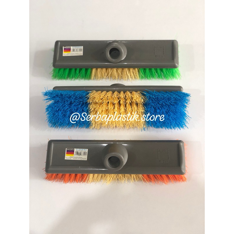 Jual sikat lantai nagata + gagang / sikat toilet nagata / sikat lantai