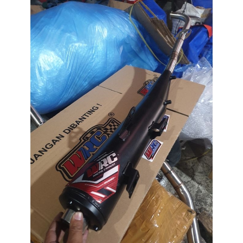 Jual KNALPOT WRC STANDAR RACING MOTOR BEBEK(vega,revo,jupiter dll