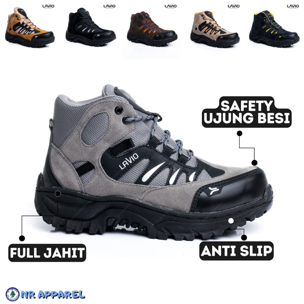 Jual Sepatu Safety Boots Ujung Besi Original Cocok Untuk Proyek