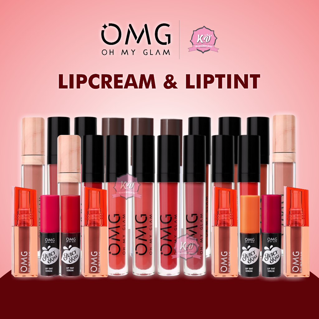 Jual Omg Oh My Glam Matte Kiss Lip Cream Lipcream Socialite Edition Coffee Edition Ombre Omg