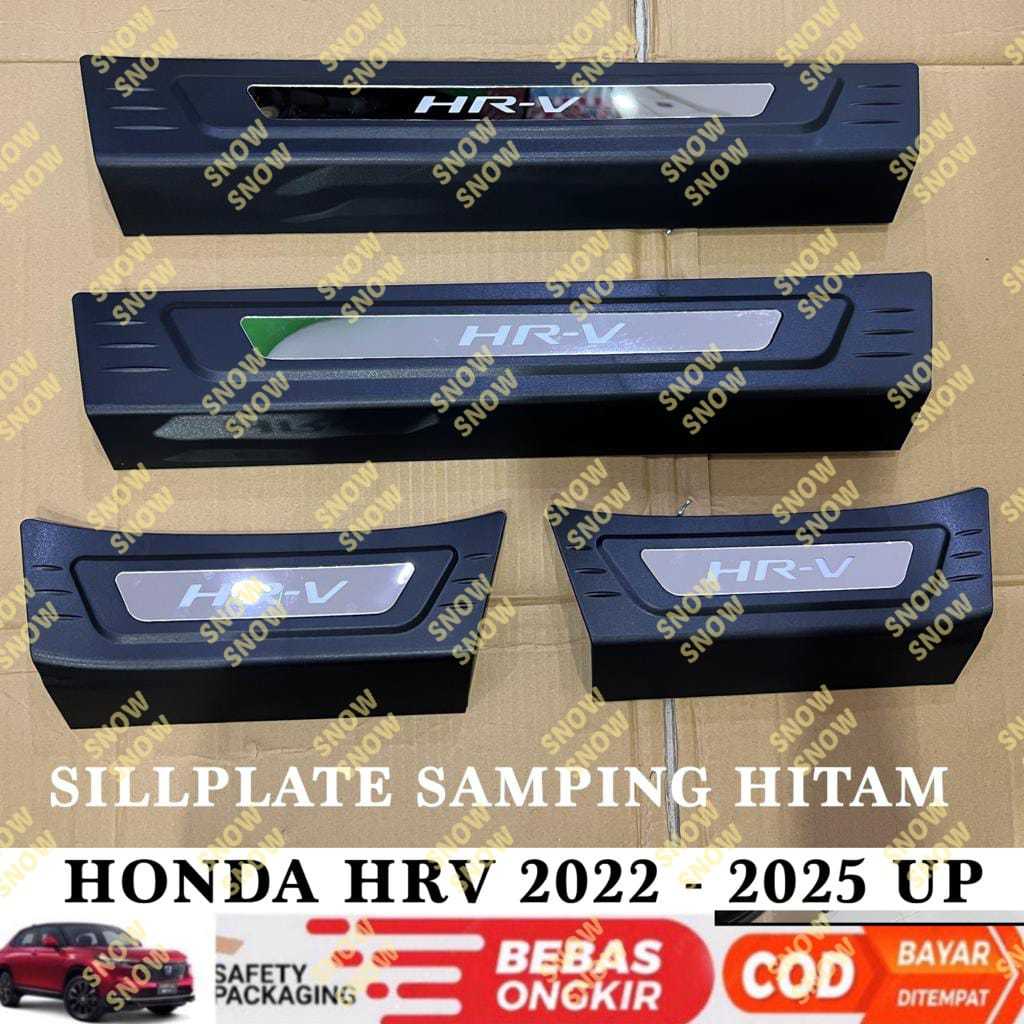 Jual Sillplate Samping Honda Hrv HRV 2015 2021 2022 2024 2025 up Hitam