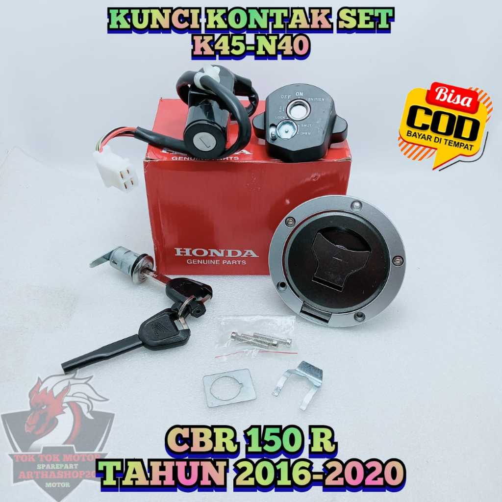 Jual Kunci Kontak K N Honda Cbr R Satu Set Tutup Tangki Kualitas Asli Original Honda