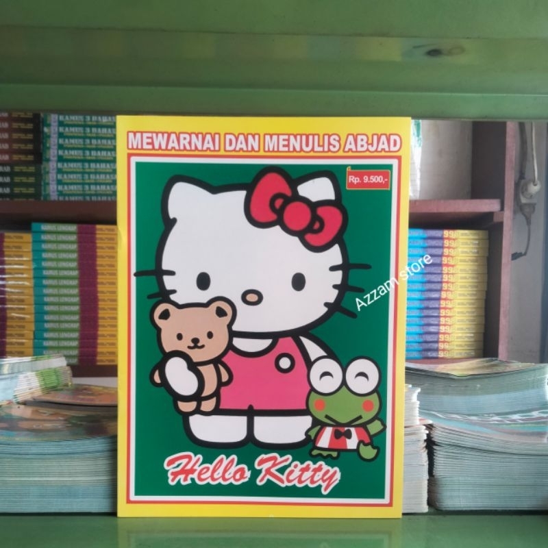 Jual Buku Mewarnai Anak // Mewarnai Hello Kitty | Shopee Indonesia