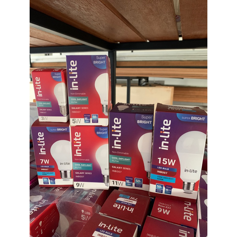 Jual LAMPU IN LITE 5W| LAMPU IN LITE 7W 9W 11W 15W | Shopee Indonesia