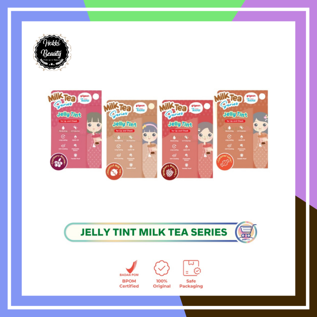 Jual PIGEON MILK TEA SERIES For Lip & Cheek 2.2g / Lip Tint / Cheek