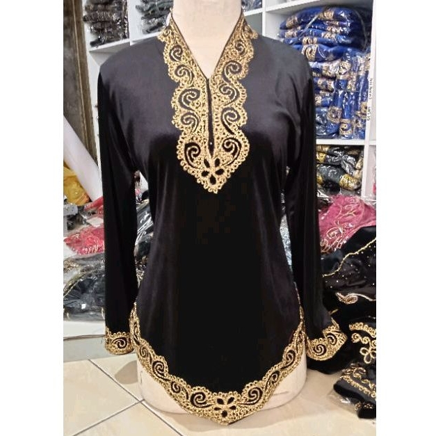 Jual KEBAYA BLUS KARTINI BAHAN BLUDRU ADAT JAWA | Shopee Indonesia