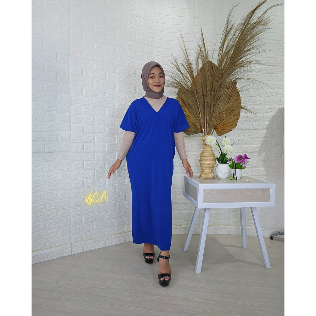 Jual Dres panjang nagita longsquare/ dres longsquare baju wanita