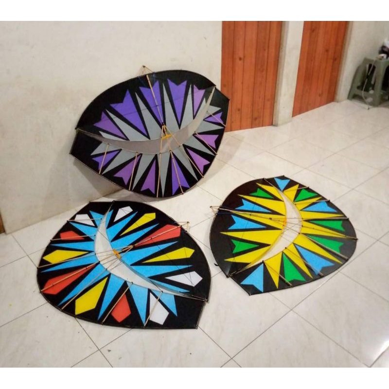 Jual layang layang gapangan motif (sudah seting) | Shopee Indonesia