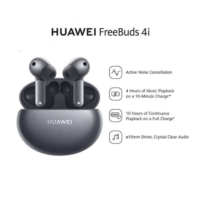 Jual Huawei Freebuds 4i TWS Active Noise Cancellation Crystal Clear ...