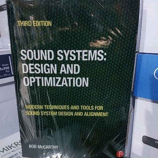 Jual Buku Sound Systems Design And Optimization Third Edition Shopee