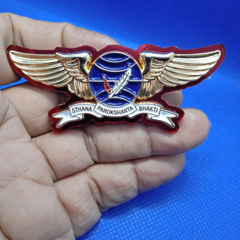 Jual brevet wing pdh sandi sthana paroksharta bhakti dasar akrilik mika