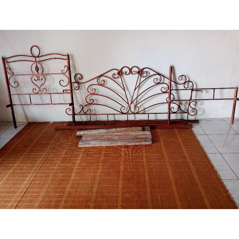 Jual Tempat Tidur Besi Padu Ukir | Shopee Indonesia