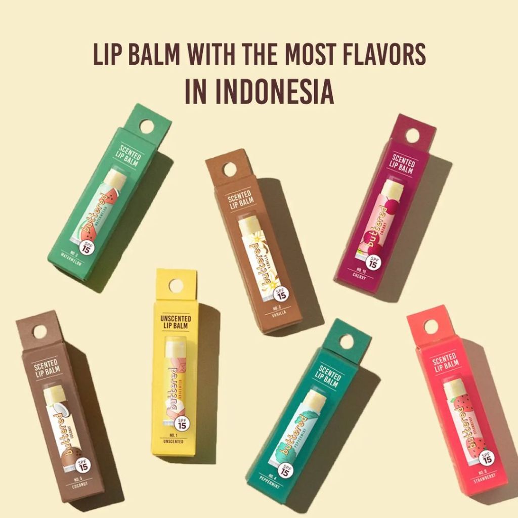 Jual LIVI - Buttered Premium Lip Balm SPF 15 | Shopee Indonesia