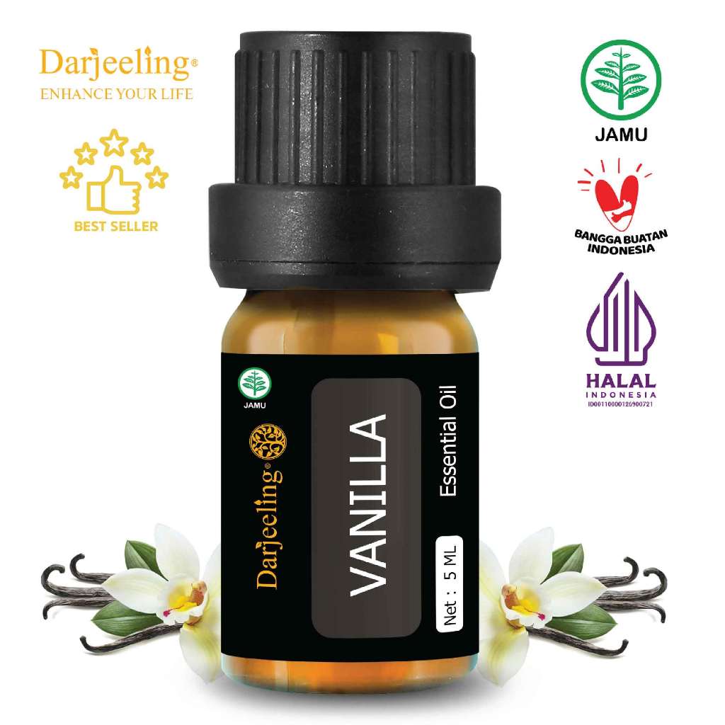 Jual Darjeeling Vanilla Essential Oil / Minyak Vanilla Aromaterapi