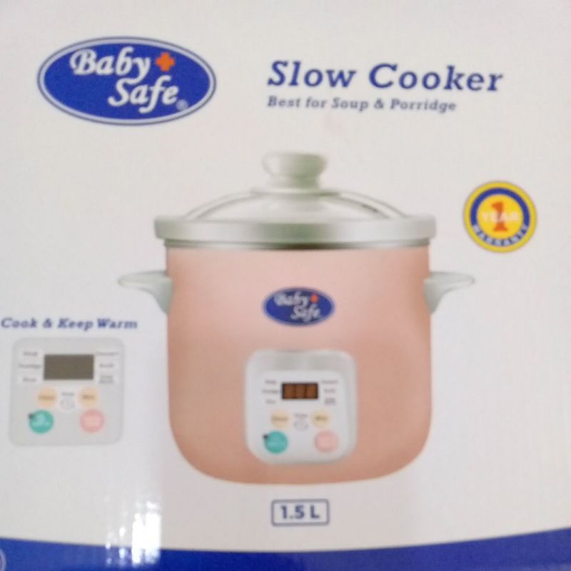 Jual Babysafe Slow Cooker 1,5 Liter Shopee Indonesia