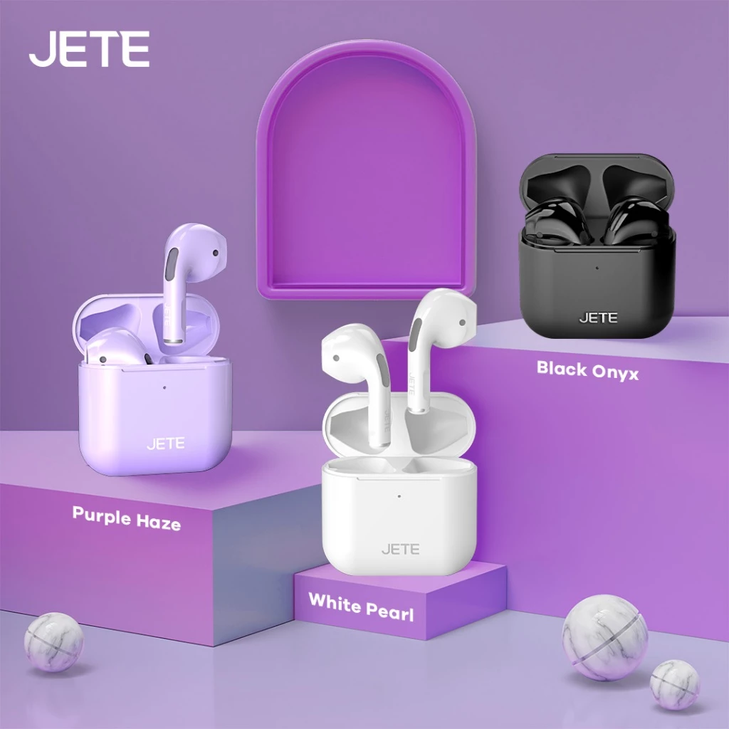 TWS Earbuds Headset Bluetooth JETE CE2 IPX5 - Garansi 2 Tahun