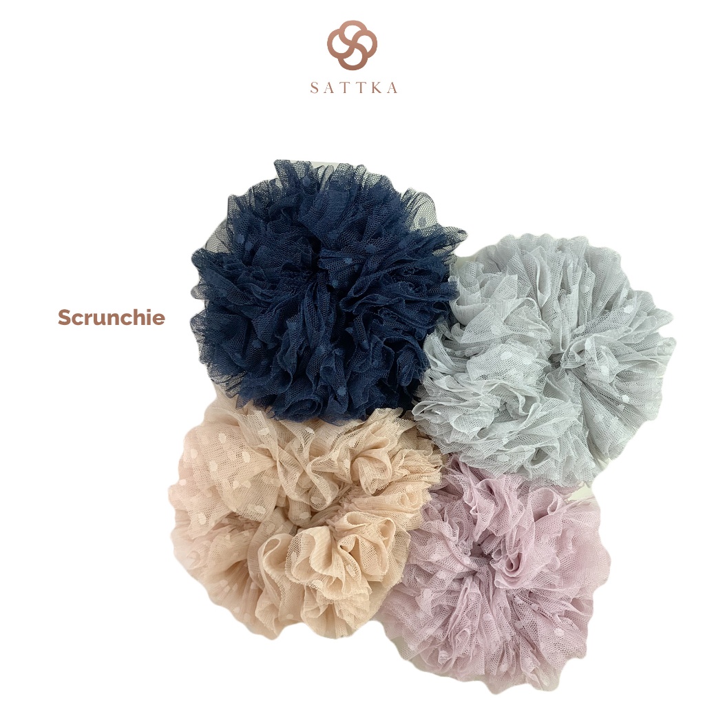 Jual Sattka Scrunchie / Ikat Rambut Hijab / Cepolan HIjab Premium ...