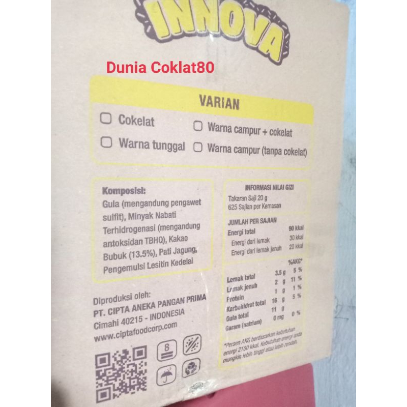 Jual Meses innova dus kuning repack 250gr | Shopee Indonesia