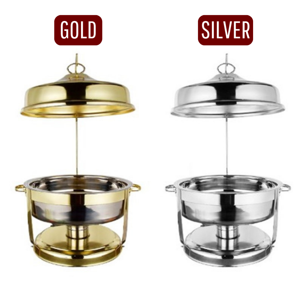 Jual Tempat Prasmanan Stainless Hanging Cover Chafing Dishes 4.5 Liter