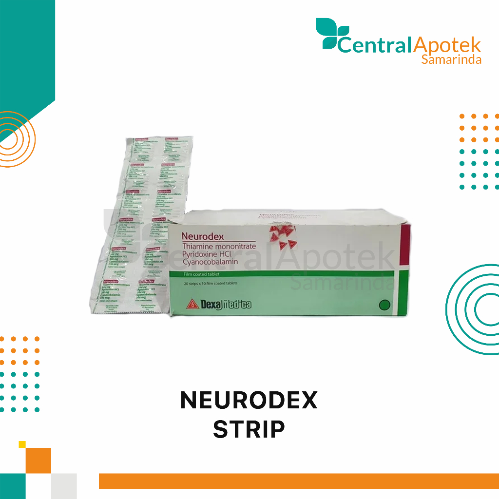 Jual Neurodex Isi 10 Tablet / Strip / Multivitamin Untuk Daya Tahan ...