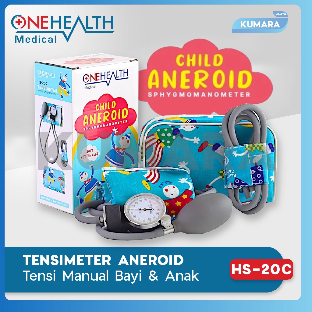 Jual ONEHEALTH Tensimeter Aneroid Anak HS20C / Aneroid
